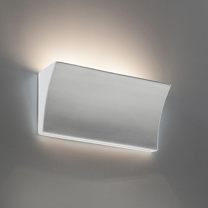 BF-2014 Ceramic Wall Uplight - Raw / G9 WALL LIGHT