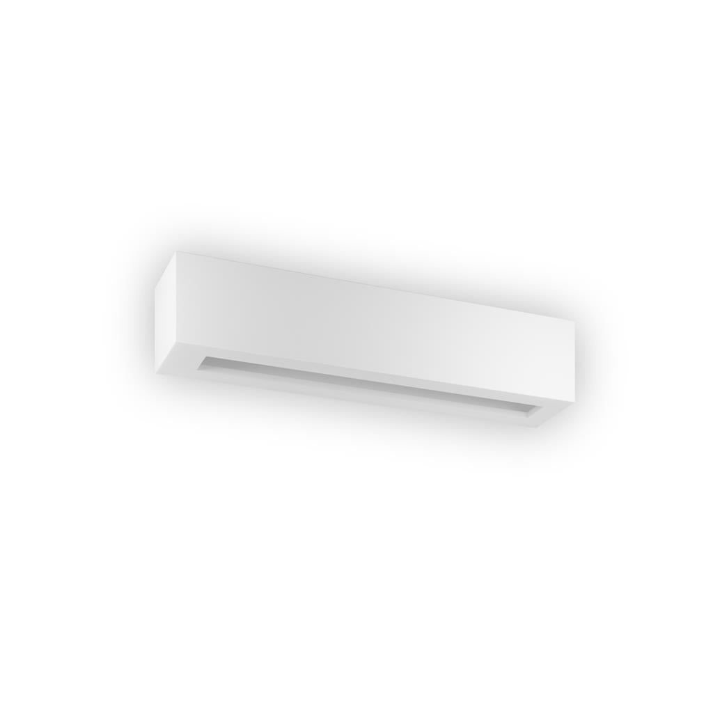 BF-2018 Ceramic 20cm Wall Uplight - Raw / G9 WALL LIGHT