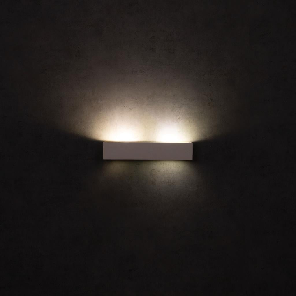 BF-2019 Ceramic 35cm Wall Uplight - Raw / G9 WALL LIGHT