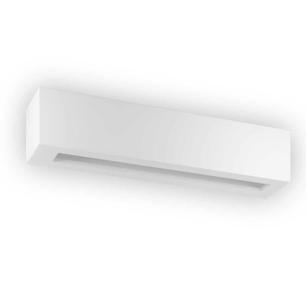 BF-2020 Ceramic 50cm Wall Uplight - Raw / G9 WALL LIGHT
