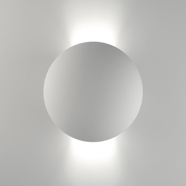 BF-2350 Ceramic Round Indirect Wall Light - Raw / G9 WALL LIGHT