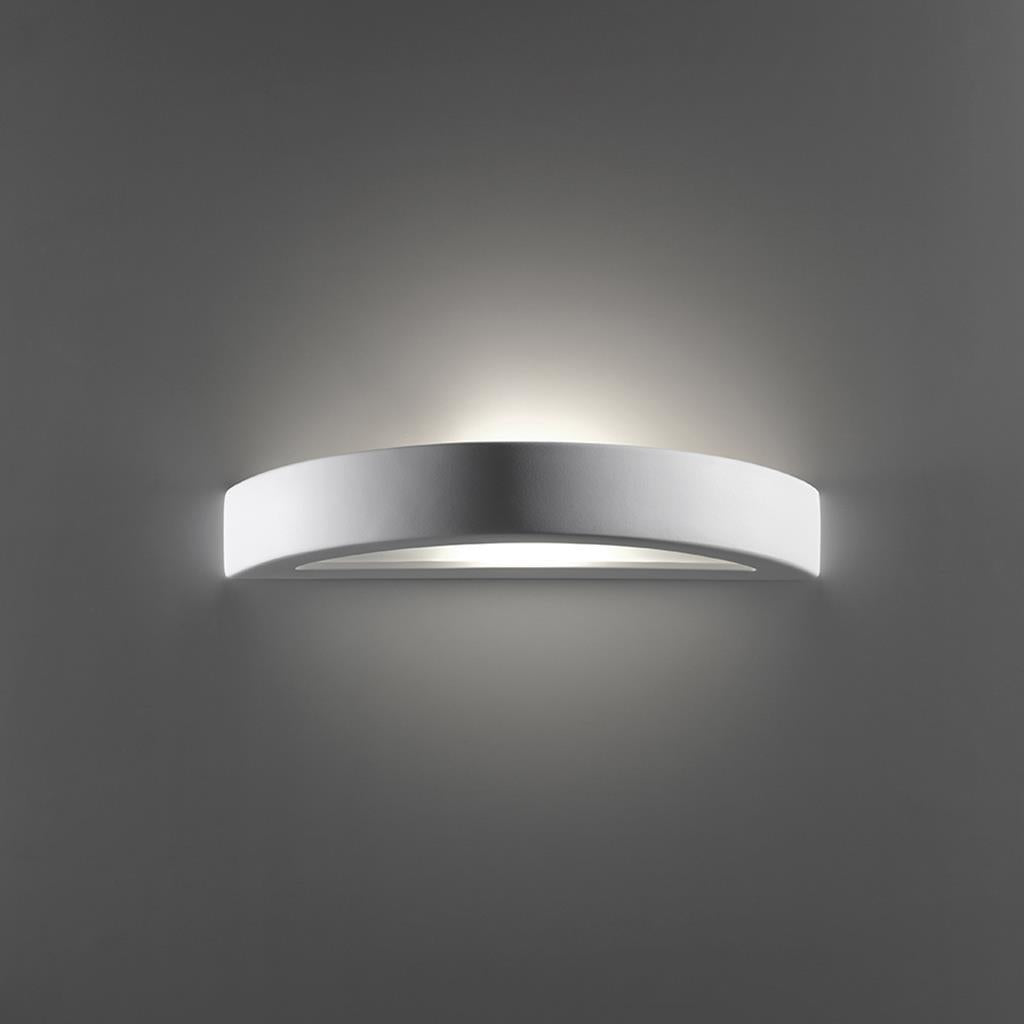 BF-8042 Ceramic Frosted Glass Wall Light - Raw / E27 WALL LIGHT