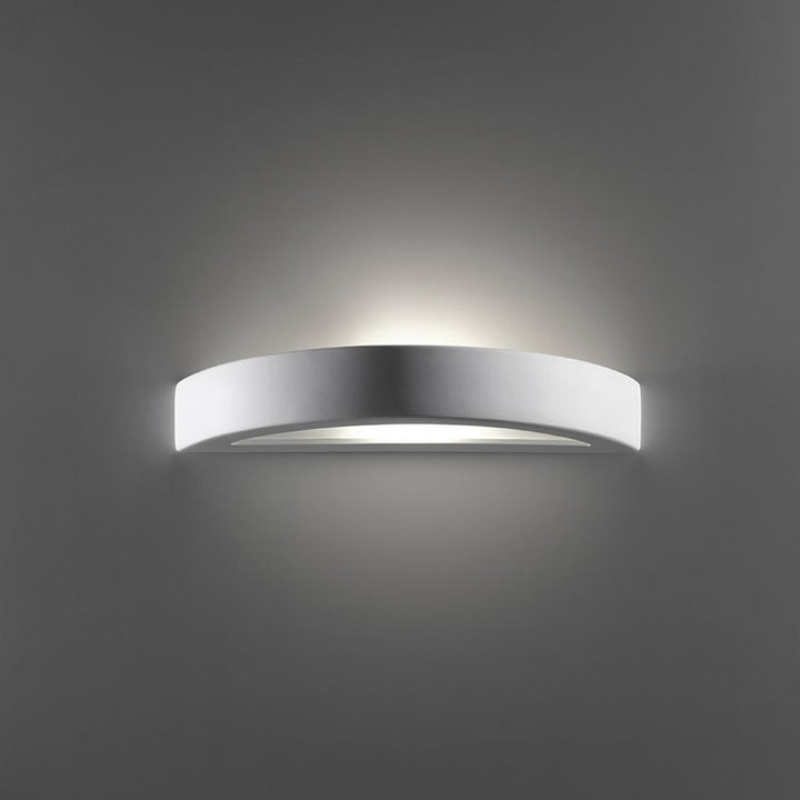 BF-8042 Ceramic Frosted Glass Wall Light - Raw / E27 WALL LIGHT
