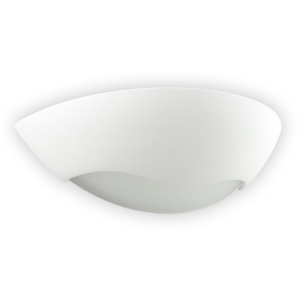 BF-8258 Ceramic Frosted Glass Wall Light - Raw / E27 WALL LIGHT