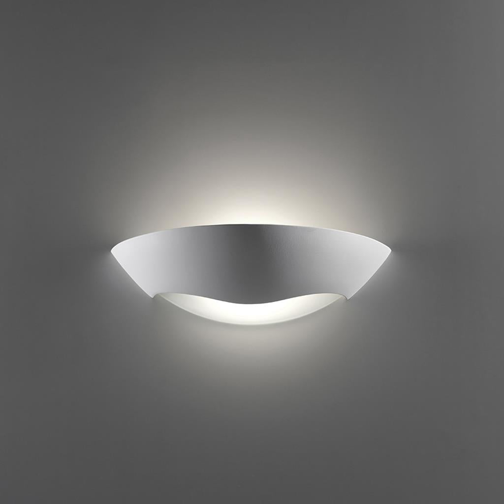 BF-8258 Ceramic Frosted Glass Wall Light - Raw / E27 WALL LIGHT
