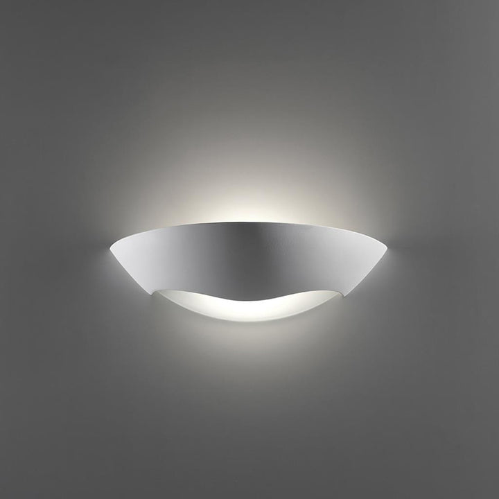 BF-8258 Ceramic Frosted Glass Wall Light - Raw / E27 WALL LIGHT