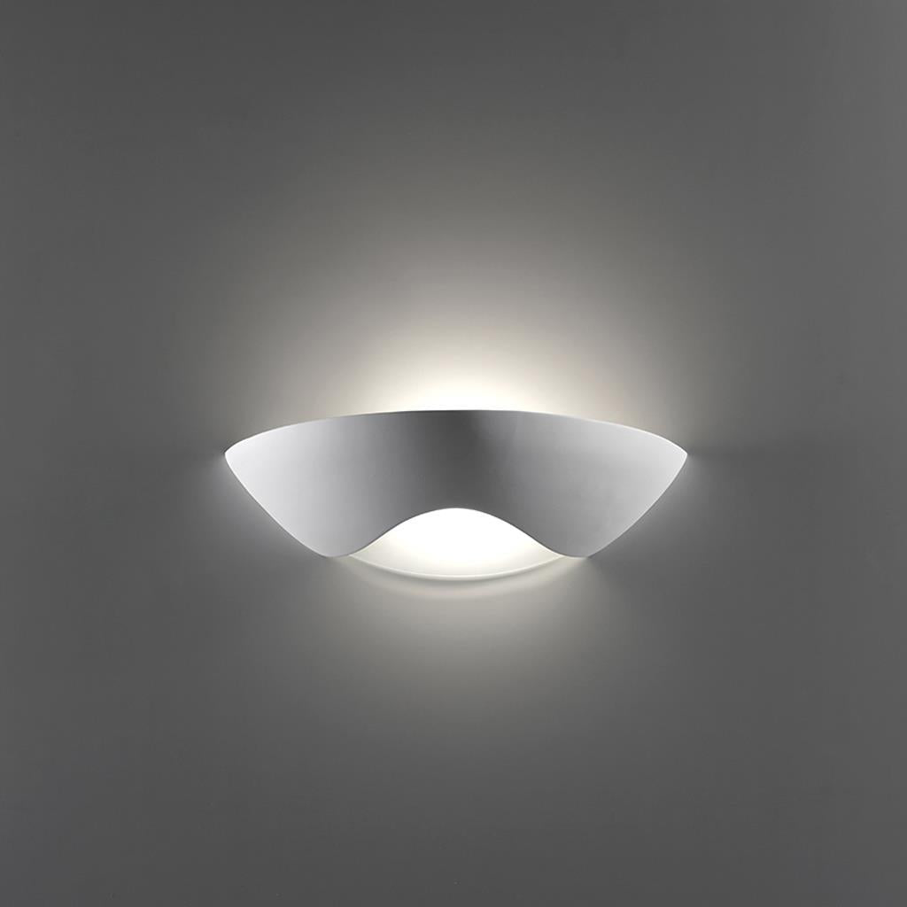BF-8259 Ceramic Frosted Glass Wall Light - Raw / E27 WALL LIGHT
