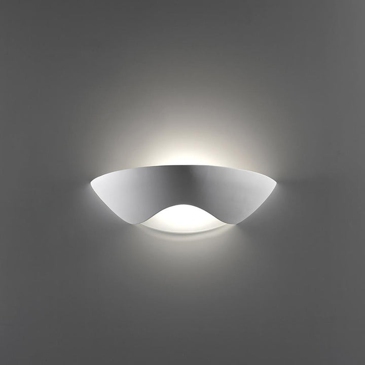 BF-8259 Ceramic Frosted Glass Wall Light - Raw / E27 WALL LIGHT