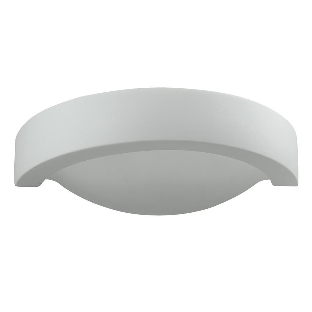 BF-8286 Ceramic Frosted Glass Wall Light - Raw / E27 WALL LIGHT