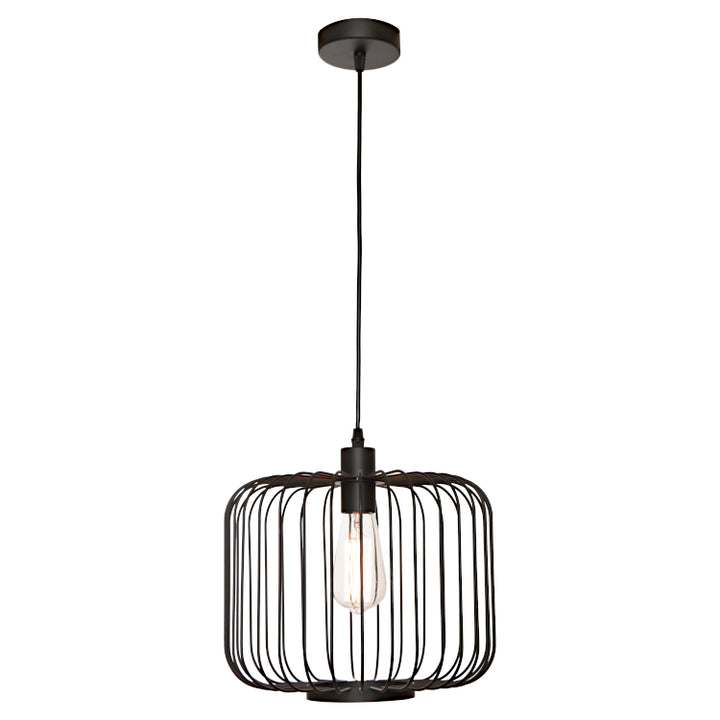 Bonn 1lt Pendant Black Pendant