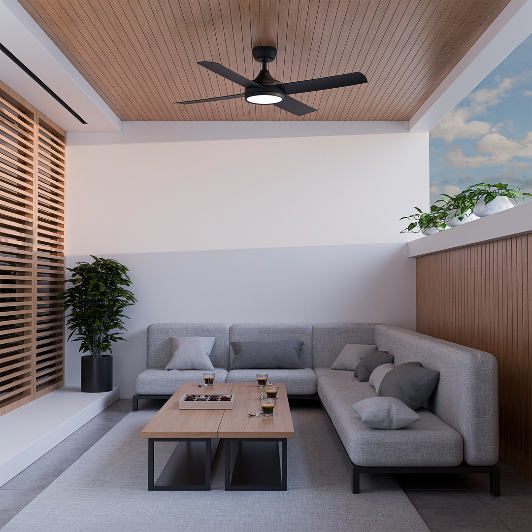 Calibo Breeze Silent Pro AC Ceiling Fan with LED light with Wall Control Celling Fan