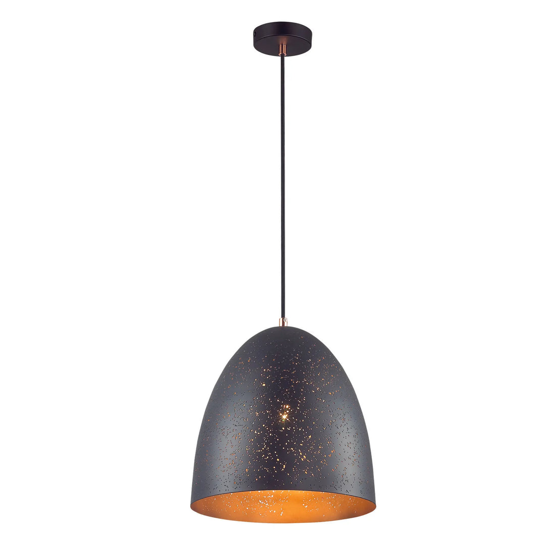 Evertop Black Pendant Light | Large Bell