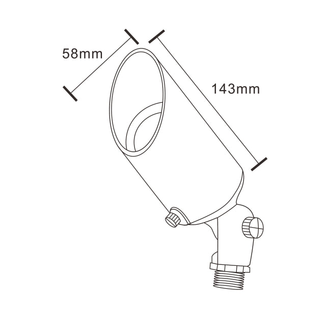 Aluminum Directional Spot Light PSL1300 Spike light
