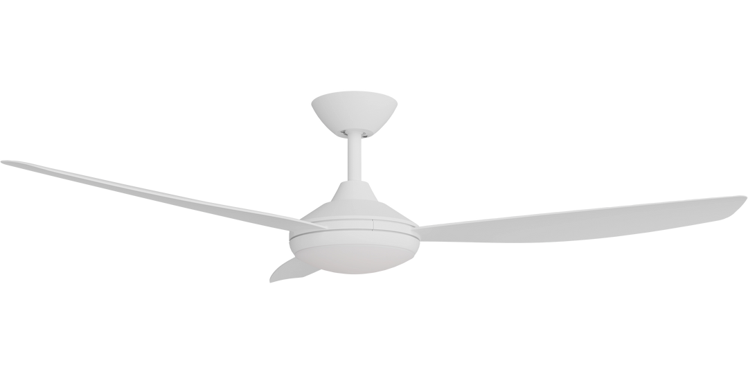 Calibo Condor DC Fan with light, Black/White