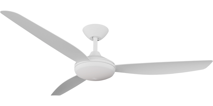 Calibo Condor DC Fan with light, Black/White