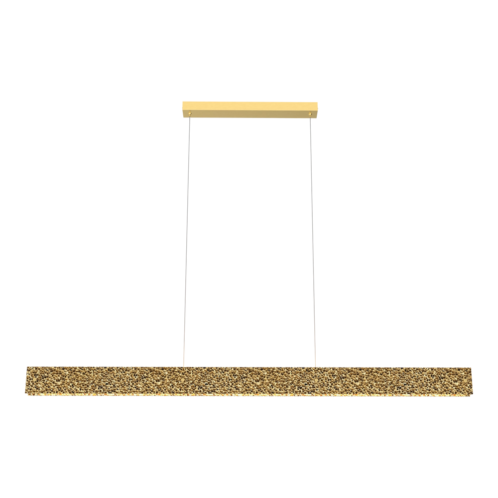 Calibo Couas Textured Honeycomb 3CCT LED Linear Pendant Pendant