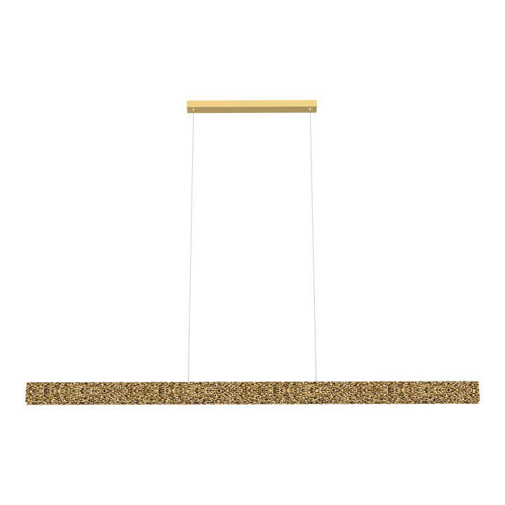 Calibo Couas Textured Honeycomb 3CCT LED Linear Pendant 2000mm Pendant