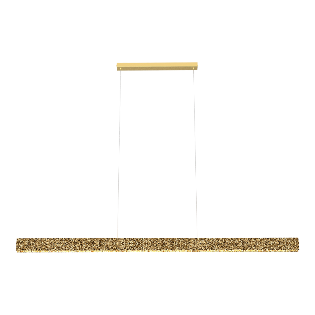 Calibo Couas Textured Honeycomb 3CCT LED Linear Pendant Pendant