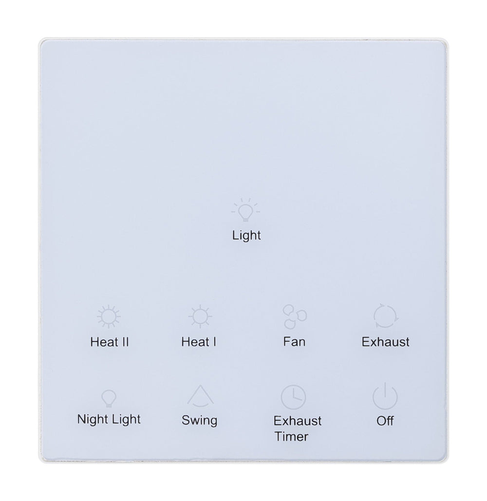 MARRAKESH 5-in-1 Bathroom Heater Exhaust Fan with LED Light Bathroom heater