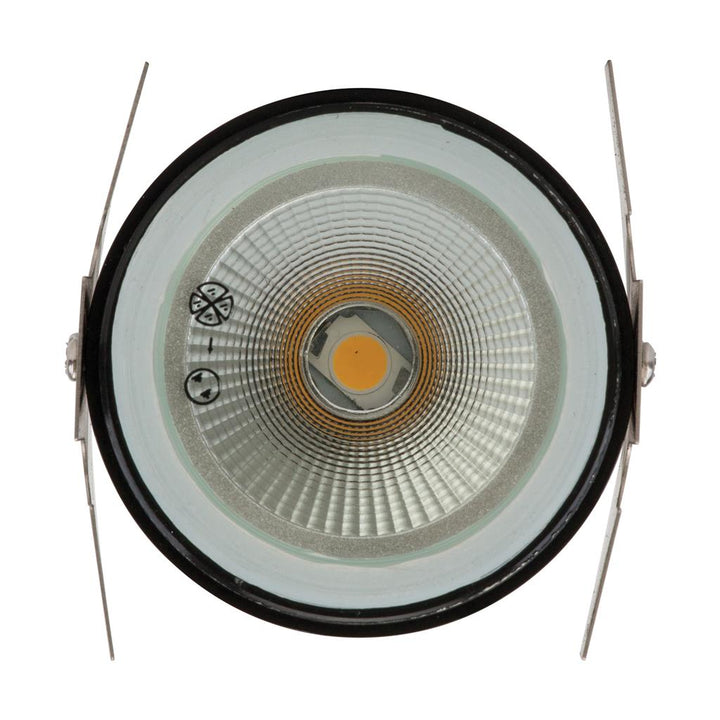 DEKA-BODY Round 12V 3W LED Inground Light Black Body - 3000K or 5000K