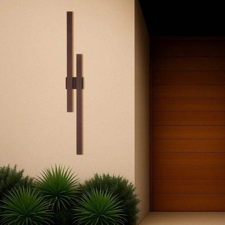 EBIZA 2 LIGHT EXTERIOR WALL LAMP WALL LIGHT