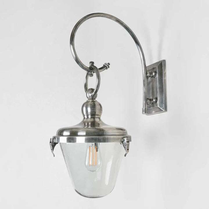 Savoy Outdoor Wall Light with Glass Shade