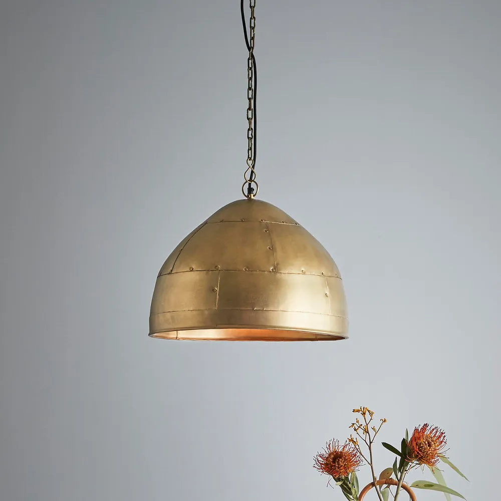 P51 Ceiling Pendant Antique Brass