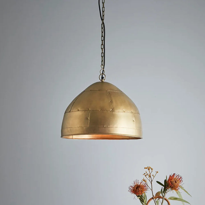 P51 Ceiling Pendant Antique Brass