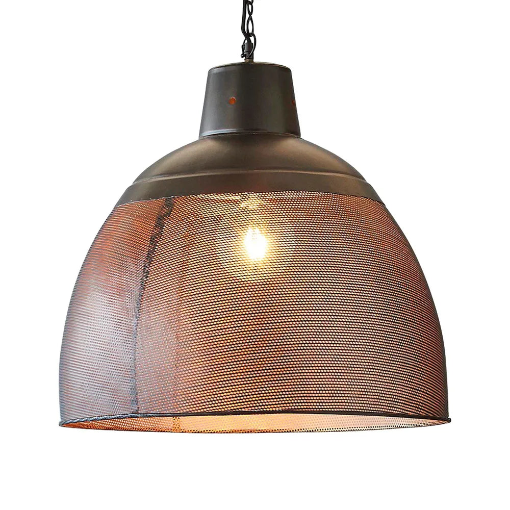 Riva Ceiling Pendant Matt Black and Gold