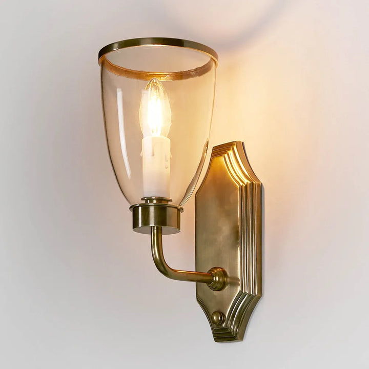 Westbrook Wall Light with Glass Shade