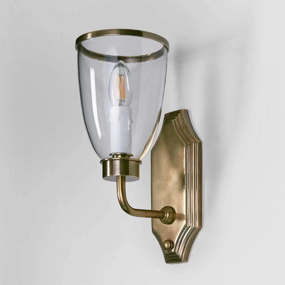 Westbrook Wall Light with Glass Shade