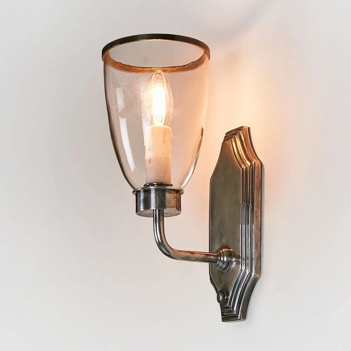 Westbrook Wall Light with Glass Shade