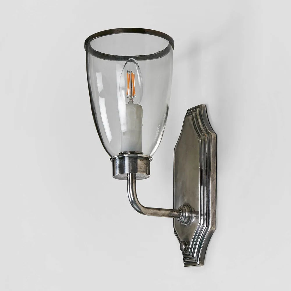 Westbrook Wall Light with Glass Shade