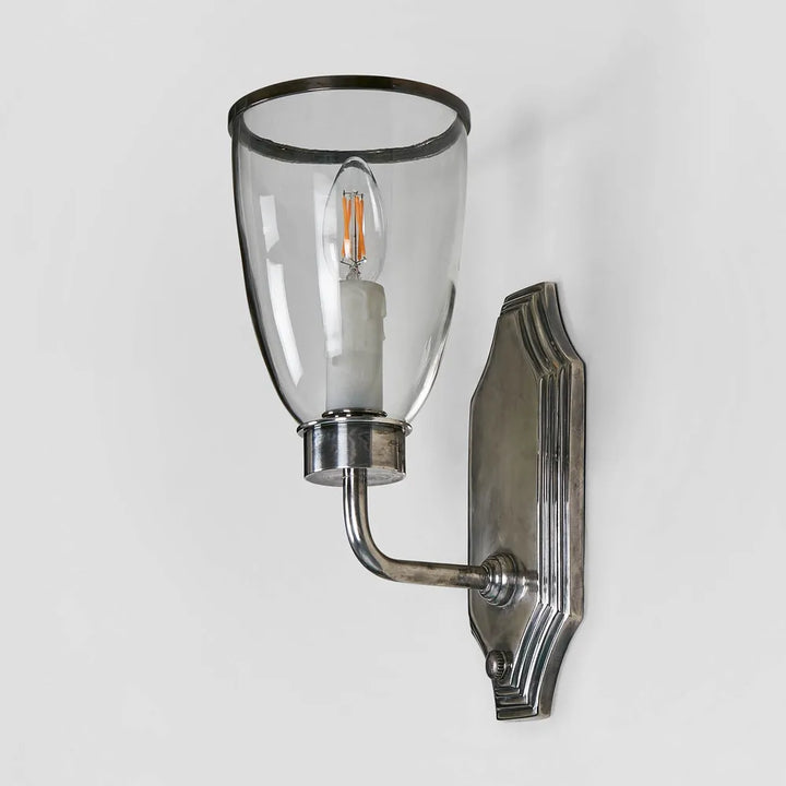 Westbrook Wall Light with Glass Shade