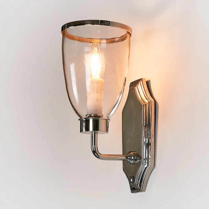 Westbrook Wall Light with Glass Shade