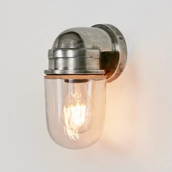 Nautical Outdoor Wall Light Brass