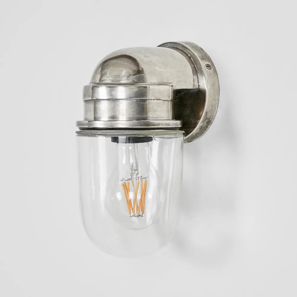 Nautical Outdoor Wall Light Brass