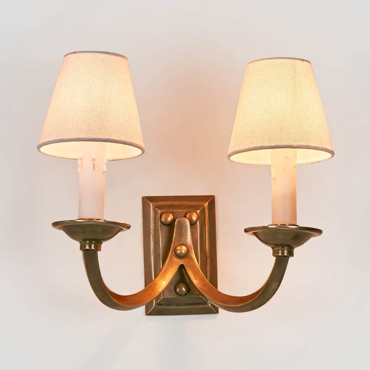 Elysee Wall Light Base Antique Brass