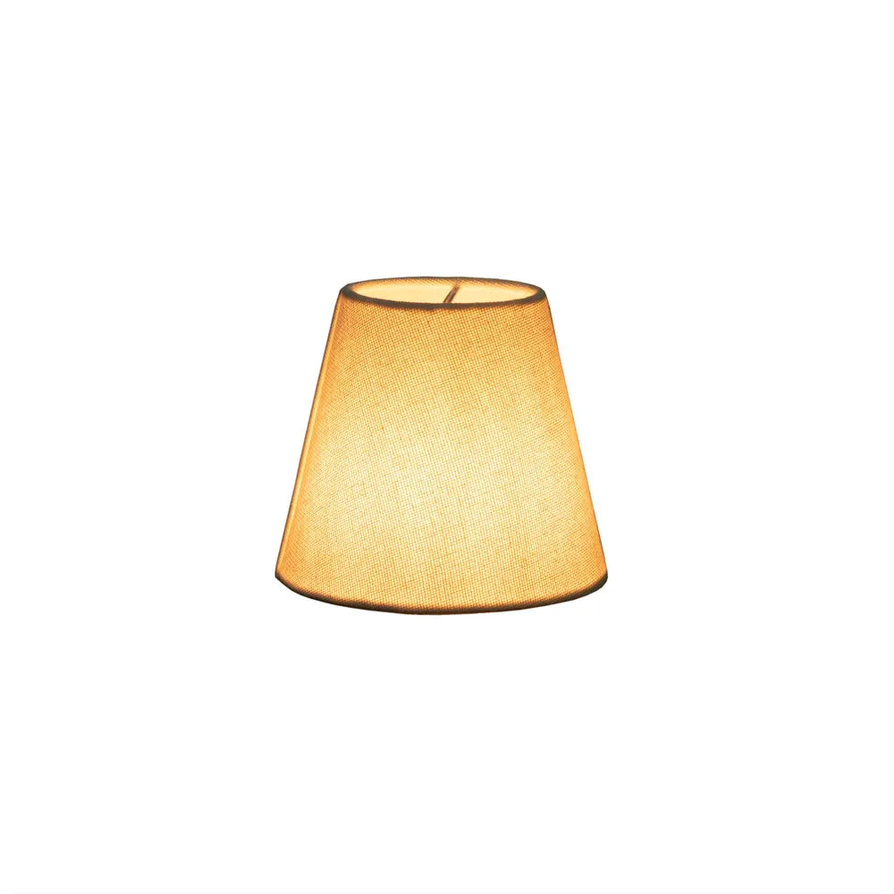 Linen Taper Lamp Shade XXXS Lining