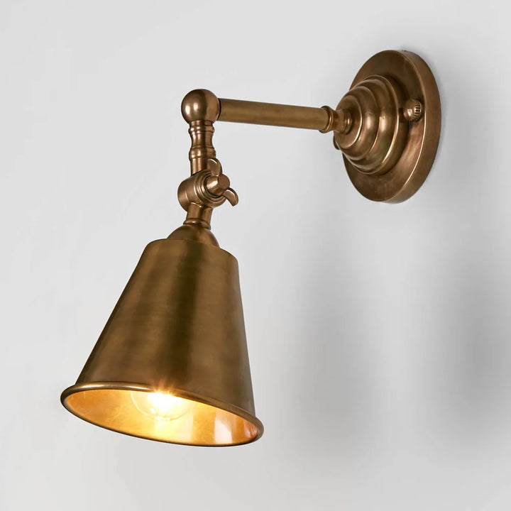 Utopia Wall Light with Metal Shade