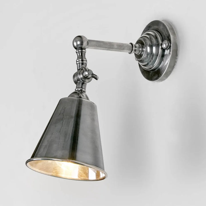 Utopia Wall Light with Metal Shade