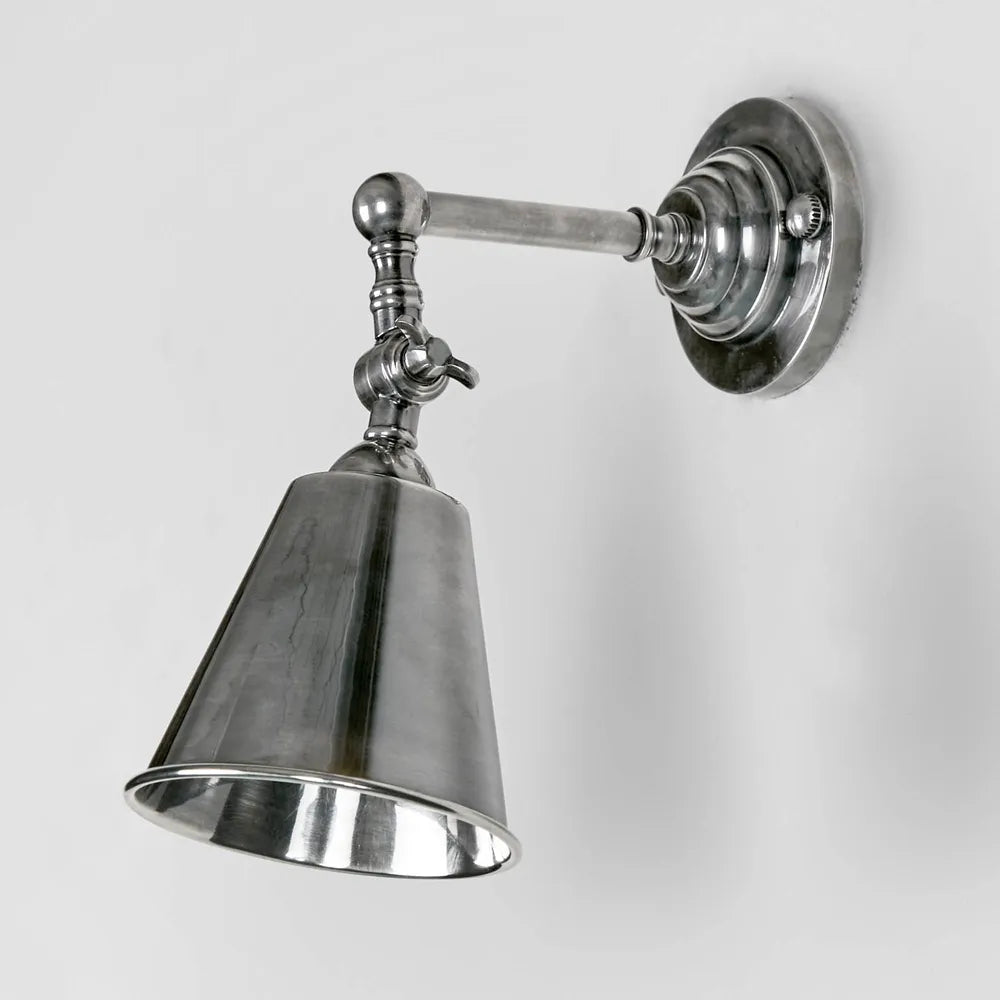 Utopia Wall Light with Metal Shade