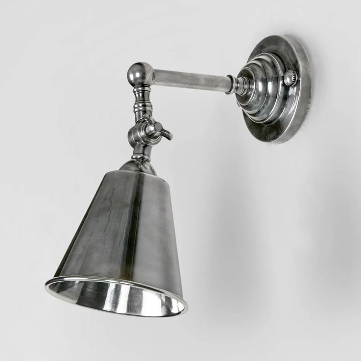 Utopia Wall Light with Metal Shade