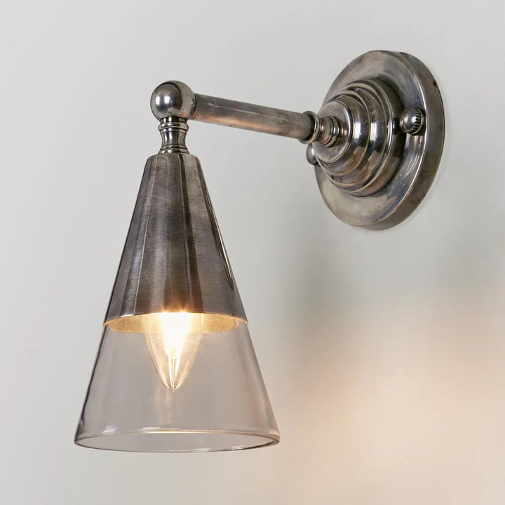 Otto Wall Light With Glass Shade