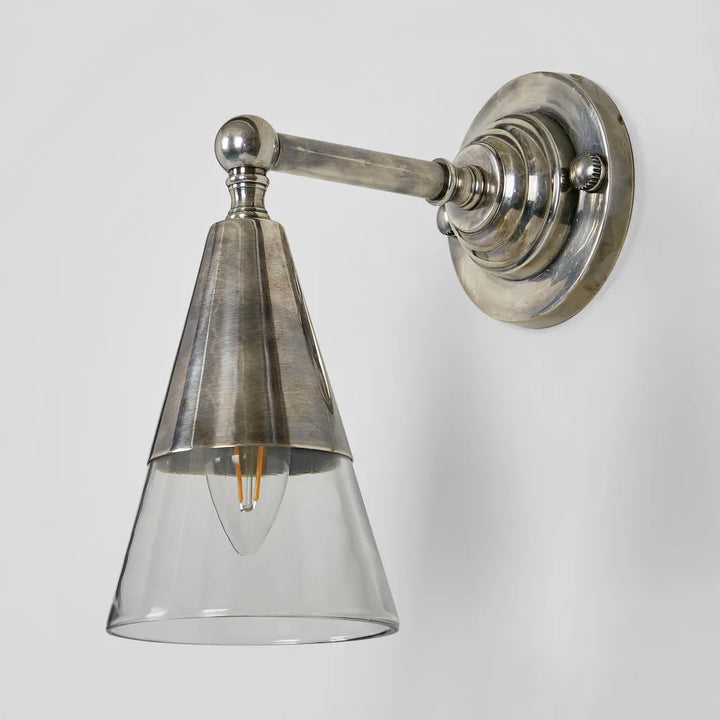 Otto Wall Light With Glass Shade