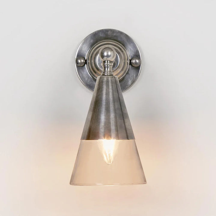 Otto Wall Light With Glass Shade