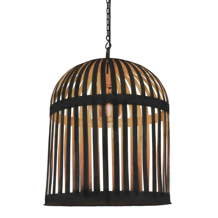 Esch Cage Ceiling Pendant Black Black Pendant