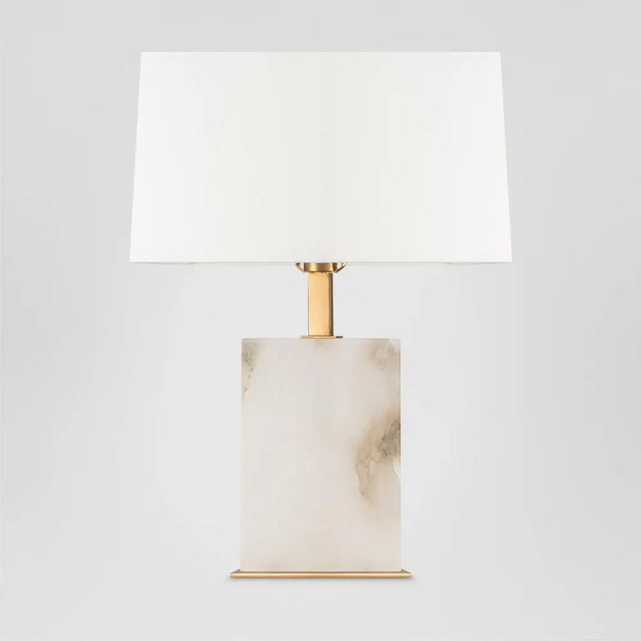 Roco Alabaster Table Lamp With Shade TABLE LAMP