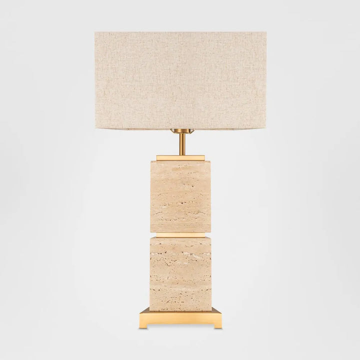 Ashley Travatine Table Lamp with shade TABLE LAMP