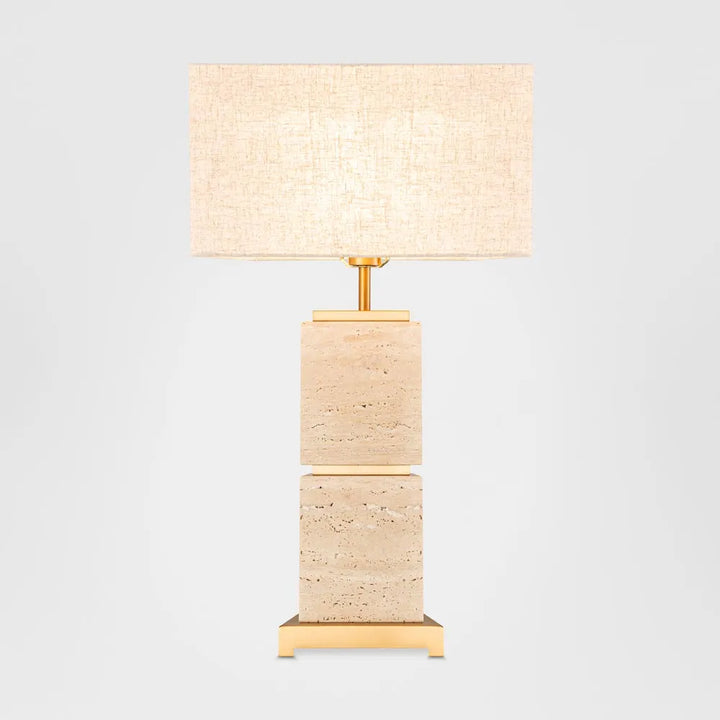 Ashley Travatine Table Lamp with shade TABLE LAMP